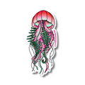 Fern Jellyfish Vinyl Sticker