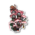 Fairy House Vinyl Sticker