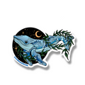Galaxy Humpback Vinyl Sticker