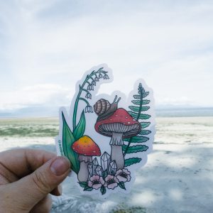 Witch's Garden Vinyl Sticker