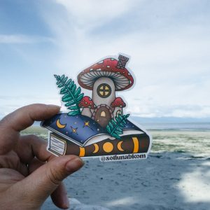 Amanita House Vinyl Sticker